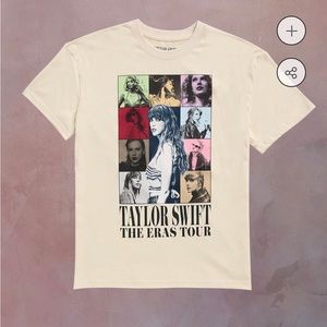 NWT never opened TAYLOR SWIFT THE ERAS TOUR BEIGE T-SHIRT
